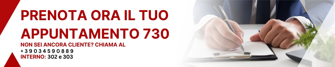 Area prenotazione appuntamenti